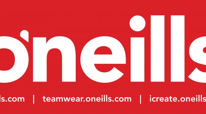 New Kit Partnership with O’Neills Sportswear